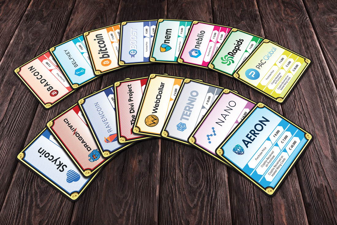 cryptocurrency card game